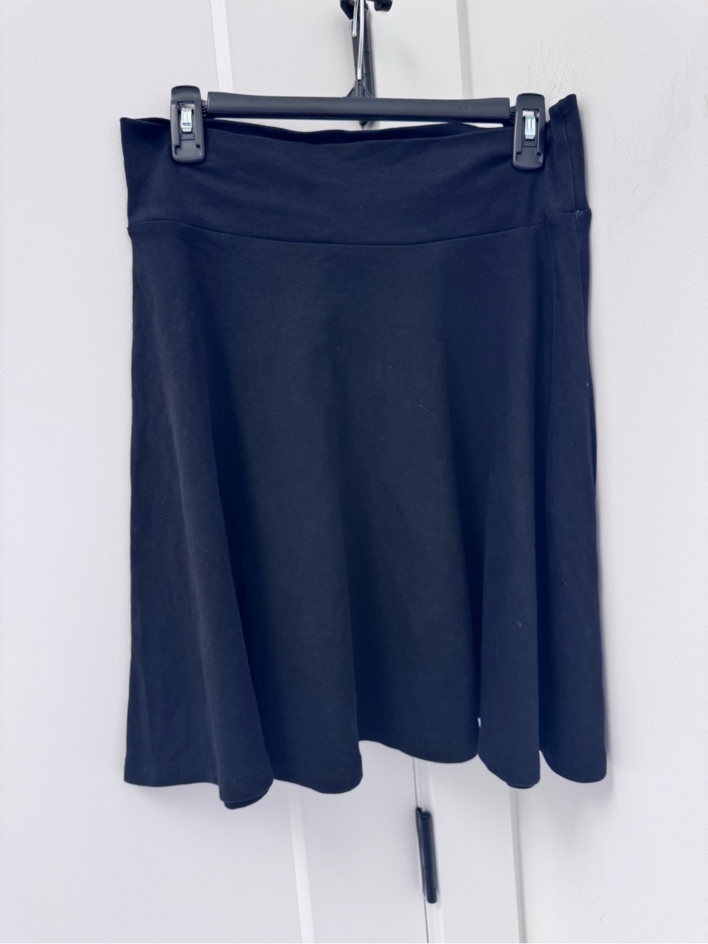 Classic Black A-Line Skirt